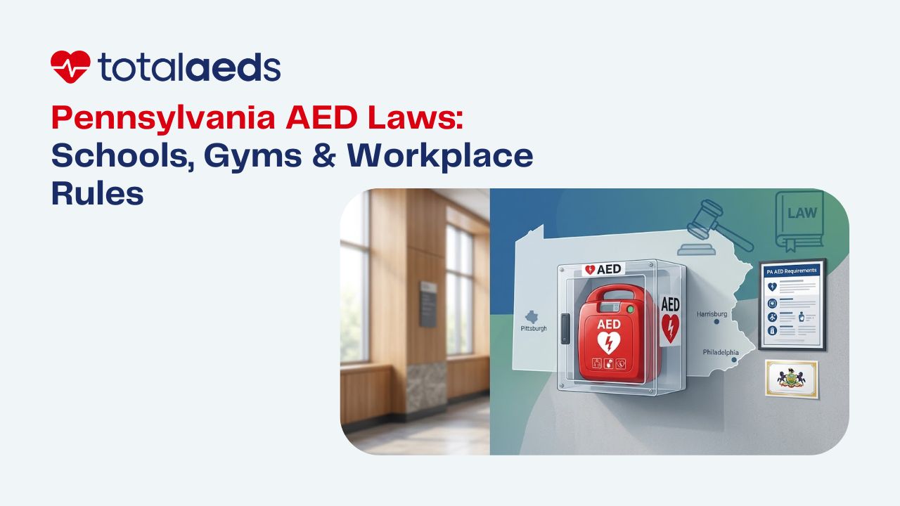 Pennsylvania AED Laws: Schools, Gyms, and Workplaces
